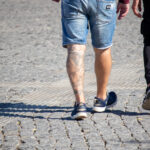 Тату горы дракон и ветер на левой ноге парня мужчины – Уличная татуировка (street tattoo)-29.09.2020-tatufoto.com 11
