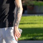 Тату горы и ели на руке парня – 17.09.2020 – tatufoto.com 6