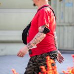 Тату звезды и трайбл узоры на руке мужчины --Уличная тату-street tattoo-21.09.2020-tatufoto.com 1