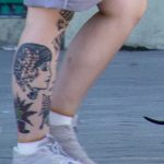 Тату на лице – голове и конечностях мужчины –Уличная татуировка (street tattoo)–22.09.2020–tatufoto.com 4