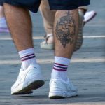 Тату на руке и ноге парня --Уличная тату-street tattoo-21.09.2020-tatufoto.com 2