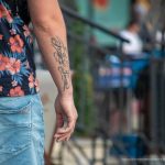 Тату надпись на руке парня forever yours - навсегда твой --Уличная тату-street tattoo-21.09.2020-tatufoto.com 3
