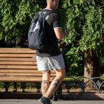 Тату нож и надпись НЕ ТУПИ на ноге парня –Уличная татуировка (street tattoo)–22.09.2020–tatufoto.com 7