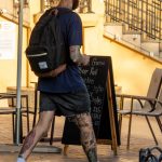 Тату с портретами инопланетной женщины внизу ноги парня – 17.09.2020 – tatufoto.com 7