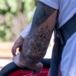 Тату с узорами на руке и локте мужчины – Уличная татуировка (street tattoo)-29.09.2020-tatufoto.com 6