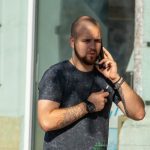 Тату самурай в доспехах на фоне солнца на руке парня – 17.09.2020 – tatufoto.com 3