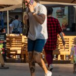 Тату сердце череп и булава на ногах парня --Уличная тату-street tattoo-21.09.2020-tatufoto.com 1