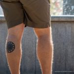Тату славянский круг на ноге парня –Уличная татуировка (street tattoo)–22.09.2020–tatufoto.com 2