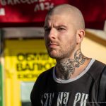 Тату тигр на кадыке парня парня –Уличная татуировка (street tattoo)–22.09.2020–tatufoto.com 2