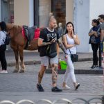 Тату череп и оскал тигра на шее парня –Уличная татуировка (street tattoo)–22.09.2020–tatufoto.com 1