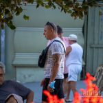 Трайбл узоры в тату на левой руке мужчины – Уличная татуировка 14.09.2020 – tatufoto.com 4
