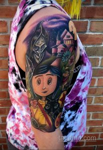 Фото интересного рисунка татуировки 03.09.2020 №015 -interesting tattoo- tatufoto.com