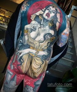 Фото интересного рисунка татуировки 03.09.2020 №034 -interesting tattoo- tatufoto.com