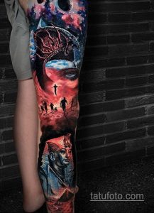 Фото интересного рисунка татуировки 03.09.2020 №043 -interesting tattoo- tatufoto.com