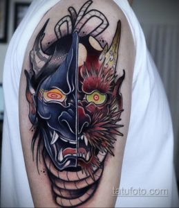 Фото интересного рисунка татуировки 03.09.2020 №056 -interesting tattoo- tatufoto.com