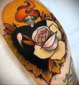 Фото интересного рисунка татуировки 03.09.2020 №058 -interesting tattoo- tatufoto.com