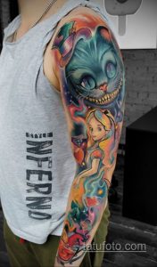 Фото интересного рисунка татуировки 03.09.2020 №092 -interesting tattoo- tatufoto.com