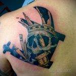 Фото интересного рисунка татуировки 03.09.2020 №104 -interesting tattoo- tatufoto.com