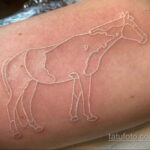 Фото пример белой татуировки 24.09.2020 №021 -white tattoo- tatufoto.com