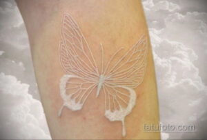 Фото пример белой татуировки 24.09.2020 №027 -white tattoo- tatufoto.com