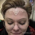 Фото пример белой татуировки 24.09.2020 №042 -white tattoo- tatufoto.com
