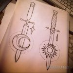 Фото пример классного эскиза для тату 05.09.2020 №023 -tattoo sketch- tatufoto.com