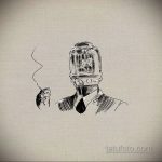 Фото пример классного эскиза для тату 05.09.2020 №069 -tattoo sketch- tatufoto.com
