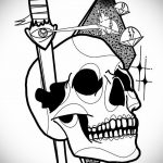 Фото пример классного эскиза для тату 05.09.2020 №080 -tattoo sketch- tatufoto.com