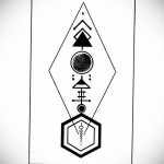 Фото пример классного эскиза для тату 05.09.2020 №086 -tattoo sketch- tatufoto.com