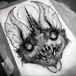 Фото пример классного эскиза для тату 05.09.2020 №135 -tattoo sketch- tatufoto.com