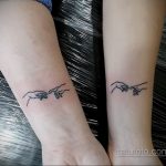 Фото пример парной татуировки 05.09.2020 №015 -pair tattoo- tatufoto.com