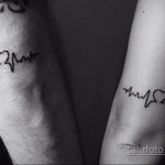 Фото пример парной татуировки 05.09.2020 №027 -pair tattoo- tatufoto.com