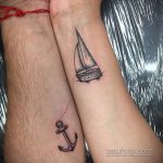 Фото пример парной татуировки 05.09.2020 №032 -pair tattoo- tatufoto.com