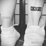 Фото пример парной татуировки 05.09.2020 №054 -pair tattoo- tatufoto.com