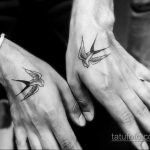 Фото пример парной татуировки 05.09.2020 №056 -pair tattoo- tatufoto.com