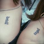 Фото пример парной татуировки 05.09.2020 №071 -pair tattoo- tatufoto.com