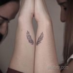 Фото пример парной татуировки 05.09.2020 №086 -pair tattoo- tatufoto.com