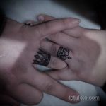Фото пример парной татуировки 05.09.2020 №090 -pair tattoo- tatufoto.com