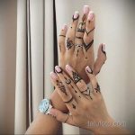 Фото пример татуировки на пальце 05.09.2020 №035 -fingertip tattoo- tatufoto.com