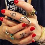 Фото пример татуировки на пальце 05.09.2020 №038 -fingertip tattoo- tatufoto.com