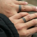 Фото пример татуировки на пальце 05.09.2020 №041 -fingertip tattoo- tatufoto.com