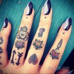 Фото пример татуировки на пальце 05.09.2020 №044 -fingertip tattoo- tatufoto.com