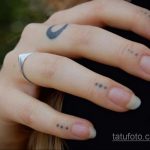 Фото пример татуировки на пальце 05.09.2020 №049 -fingertip tattoo- tatufoto.com