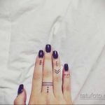 Фото пример татуировки на пальце 05.09.2020 №053 -fingertip tattoo- tatufoto.com