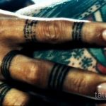 Фото пример татуировки на пальце 05.09.2020 №059 -fingertip tattoo- tatufoto.com