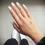 Фото пример татуировки на пальце 05.09.2020 №093 -fingertip tattoo- tatufoto.com