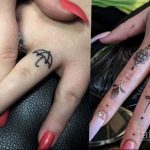 Фото пример татуировки на пальце 05.09.2020 №097 -fingertip tattoo- tatufoto.com