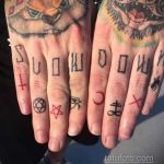 Фото пример татуировки на пальце 05.09.2020 №102 -fingertip tattoo- tatufoto.com