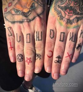 Фото пример татуировки на пальце 05.09.2020 №102 -fingertip tattoo- tatufoto.com