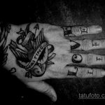 Фото пример татуировки на пальце 05.09.2020 №104 -fingertip tattoo- tatufoto.com